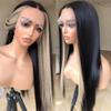 oulaer Straight Highlight 1B613 Color Lace Front Wig 13X6 Brazilian Virgin Remy Hair Wig 150% Density Pre Plucked With Baby Hair For Women HD Lace Wig 22Inch view 3