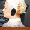 Beaupretty 3pairs Silicone Ear Protectors Dye Covers for Hair Treatment Reusable Ear Caps for Salon Spa and Home Use Comfortable Silicone Design view 3