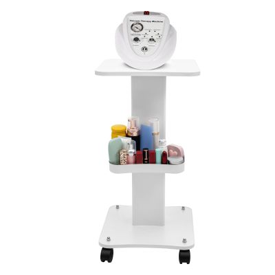 Beauty Salon Rolling Trolley Cart SPA Storage Equipment Machine Organizer Stand with Tray and Wheels Mobile Rolling Cart for Professional Beauty Equipment, Spa Storage Store