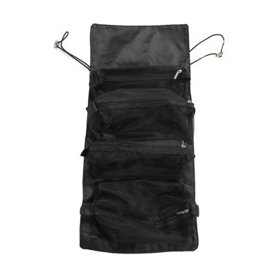 4 in 1 Hanging Toiletry Bag, 4 Individual Bags Large Capacity Cosmefic Bag Roll Up Makeup Bag for Travel