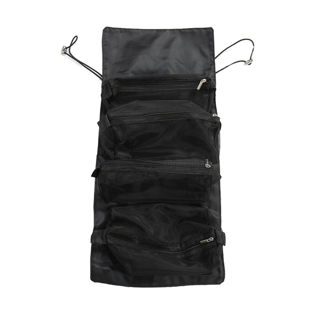 4 in 1 Hanging Toiletry Bag, 4 Individual Bags Large Capacity Cosmefic Bag Roll Up Makeup Bag for Travel