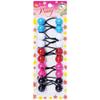10 Pcs 20mm Ball Hair Ties Ponytail Holders Twinbead Bubble Balls Hair Accessories for Girls Kids Toddler (Sky Blue/White/Red/Pink/Black) view 1