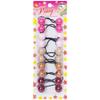 10 Pcs 20mm Ball Hair Ties Ponytail Holders Twinbead Bubble Balls Hair Accessories for Girls Kids Toddler (Pink/Brown Assorted) view 1