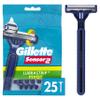 Gillette Sensor2 Pivoting Head Men's Disposable Razors, 25 Count view 1