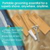 World Amenities Kraft Paper Shave Kit - Bulk Homeless Care Package - Dual Blade Safety Razor and Shave Cream Set (50 Pack) view 4