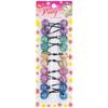 10 Pcs 20mm Ball Hair Ties Ponytail Holders Twinbead Bubble Balls Hair Accessories for Girls Kids Toddler (Glitter Assorted) view 3