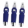 Housoutil 3pcs Nose Hair Trimmer Painless Hair Removal Ear Hair Trimmer Nasal Hair Cutter Face Hair Remover Eyebrow Shaper Overgrown Hair Trimmer Eyebrow Shaving Device Hair Clipper Blue view 1