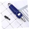 Housoutil 3pcs Nose Hair Trimmer Painless Hair Removal Ear Hair Trimmer Nasal Hair Cutter Face Hair Remover Eyebrow Shaper Overgrown Hair Trimmer Eyebrow Shaving Device Hair Clipper Blue view 2