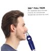 Housoutil 3pcs Nose Hair Trimmer Painless Hair Removal Ear Hair Trimmer Nasal Hair Cutter Face Hair Remover Eyebrow Shaper Overgrown Hair Trimmer Eyebrow Shaving Device Hair Clipper Blue view 3