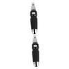 Angoily 2pcs Electric Ear Nose Hair Trimmer Safe Facial Hair Clipper for Painless Grooming Stylish Design for Eyebrow Shaping No Battery Required Black view 1