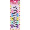 12 Pcs 16mm Ball Hair Ties Ponytail Holders Twinbead Bubble Balls Hair Accessories for Girls Kids Toddler (White/Pink/Sky Blue/Yellow/Mint/Purple) view 3