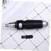 Didiseaon 3pcs Electric Nose Hair Trimmer for Men and Women Safe and Painless Facial Hair Removal Device for Eyebrows and Ears Black No Battery Required view 2