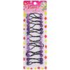 14 Pcs 12mm Ball Hair Ties Ponytail Holders Twinbead Bubble Balls Hair Accessories for Girls Kids Toddler (Purple Assorted) view 3
