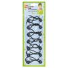 14 Pcs 12mm Ball Hair Ties Ponytail Holders Twinbead Bubble Balls Hair Accessories for Girls Kids Toddler (Black/White) view 3