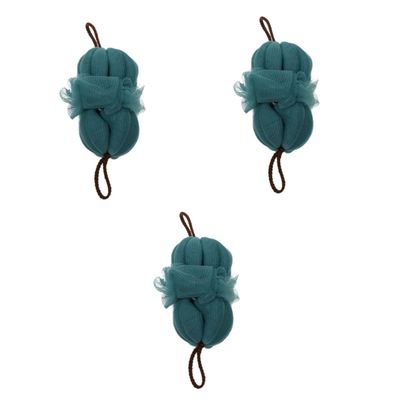 Beavorty 3pcs Rub Bath Towel Multi-use Bath Scrubber for Exfoliating and Relaxation for Men and Women Random