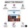 Narrative Cosmetics FX 12-Color Palette - Water-Activated Face & Body Paint for SFX, Theater, Cosplay - High-Pigment, Blendable SFX Makeup, Easy-to-Use for Film & TV view 4