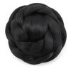 CHICKEN Hair Extensions 1 Pack Synthetic Bun Ponytail Hair Extensions Braided Bun Donut Curls Bun Hair Accessories for Women Hair Bun Hair Pieces For Women (Color : #613) view 2