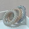 12pcs Christmas Colorful Elastic Coil Phone Cord Spiral Hair Ties No Crease, Waterproof Hair Coils for Women and Girls,Ponytail Hair Coils No Crease view 4