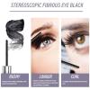 Mascara Cream, Long Lasting Mascara Voluming and Curling, Quick Drying Lash Extend Mascara for Dorm, Apartment, Home, Hotel, Traveling (Black) view 2