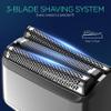 VOYOR Foil Shaver Electric Razor for Men 3 in 1 Shavers for Men with Double Foil Wet & Dry Face Shaver Lightweight Handheld Smooth Shave IPX6 Washable USB-C Rechargeable Travel Razor TX310 (Gray) view 3