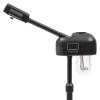 BeiseYu Professional Facial Steamer, LCD Facial Steamer on Wheels with Hot Mist, Timer Function, Adjustable Height, Esthetician Steamer for Salon Spa & Home, Black view 3