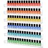 AumVum 6 Pack Nail Polish Organizer Wall Mounted Shelf with Removable Anti-Slip Inserts, Paint Rack Acrylic Display for Salon Vanity Table Organization, Holds 90 Bottles, 15 Inch view 1