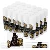 Suttmin 24 Pcs Cheer Lip Balm Cheer Teams Camp Gifts Pom Pom Leaders Party Favors Gear Lip Balm Valentine's Day Gift for Competitive Party Guest Supplies(Black) view 1