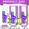 Suttmin 24 Pcs Cheer Lip Balm Cheer Teams Camp Gifts Pom Pom Leaders Party Favors Gear Lip Balm Valentine's Day Gift for Competitive Party Guest Supplies(Purple) view 3
