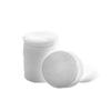 100Pcs Facial Pads Round Shape Face Cleansing Pads for Makeup Removing Blending and Skin Toner Applying (5cm) view 4