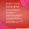 Benefeet Toeless Aloe Moisturizing Heel Socks 2 Pack - Effective Overnight Foot Rejuvenation, Targeted Hydration to Soften Dry Skin, Infused w/Coconut Oil, Aloe + Jojoba Seed Oil, 1 Pair (2 Pack) view 4