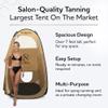 Norvell Portable Tent & Fan Bundle  Includes 1 Overspray Reduction Fan & 1 Jumbo Mobile Spray Room Tent to Create a Professional Spray Tan Booth  86 x 48 x 52 Tent, 22.5 x 5.5 x 21.5 Fan view 2