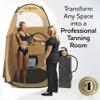 Norvell Portable Tent & Fan Bundle  Includes 1 Overspray Reduction Fan & 1 Jumbo Mobile Spray Room Tent to Create a Professional Spray Tan Booth  86 x 48 x 52 Tent, 22.5 x 5.5 x 21.5 Fan view 3