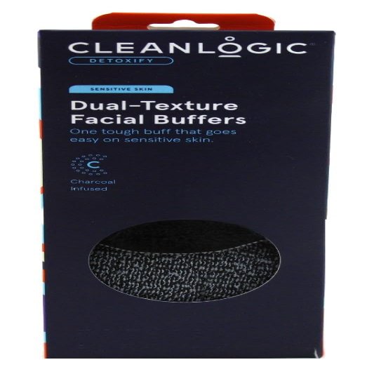 Cleanlogic Clean Logic Detoxify Dual Texture Facial Buffers (Pack of 6)