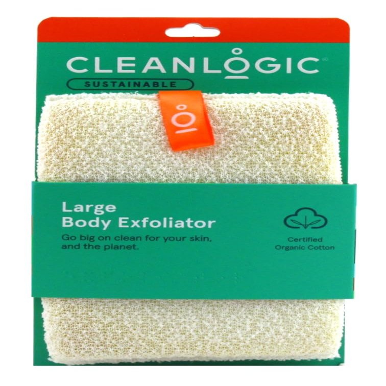 Clean Logic Sustainable Large Body Exfoliator (Pack of 3)