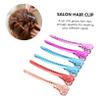 balacoo 6pcs Non-slip Hair Sectioning Clips for Professional Hair Cutting Durable Styling Accessories for Barbers and Home Use Lightweight Design with No Marking Feature view 3
