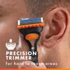 Gillette Fusion5 Razor for Men, 1 Gillette Razor Handle, 5 Razor Blade Refills, with Lubrastrip, for a Close Shave view 4