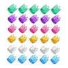 HONMEET 100pcs Metal Dreadlocks Crown Shape Hair Braid Accessories for Dreadlocks Adjustable Hair Decoration for Parties Weddings and Fashion Shows view 1
