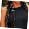 HONMEET 100pcs Metal Dreadlocks Crown Shape Hair Braid Accessories for Dreadlocks Adjustable Hair Decoration for Parties Weddings and Fashion Shows view 4