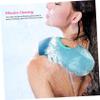 Balacoo 8 Pcs Exfoliating Gloves Exfoliating Scrubber Shower Exfoliating Glove for Body Bath Mitt Natural Loofah Exfoliating Mitten for Body Men and Women Polyester Take a Bath view 2