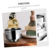 balacoo 2pcs Men Shaving Brush Bowl Stainless Steel Shaving Soap Bowl Barber Tool Travel-friendly Easy Bubble Comfortable Shave view 2