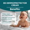 almipro B5 Dermo Protector cream. Moisturizing, repairing, protecting formula. Calendula and Cacay oil. Multi-Purpose Cream for Delicate Skin, Body, Hand Balm, Baby Safe. Soft & Clear texture. 3.5 oz view 2