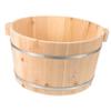 Beaupretty Foot Soak Tub Home Wash Bucket Wood Pedicure Basin Wood Foot Bath Bucket for Boys and Girls Adults view 1
