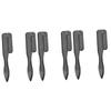 balacoo 6pcs Folding Stainless Steel Brow and Eyelash Comb Ergonomic Eyelash Separator Brush for Precise Makeup Application Portable Beauty Tool for Travel and Daily Use view 1