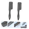 balacoo 6pcs Folding Stainless Steel Brow and Eyelash Comb Ergonomic Eyelash Separator Brush for Precise Makeup Application Portable Beauty Tool for Travel and Daily Use view 3
