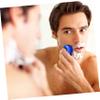 minkissy 2pcs Men's Rechargeable Electric Shaver Portable Mini Beard Trimmer Nose Hair Trimmer view 2