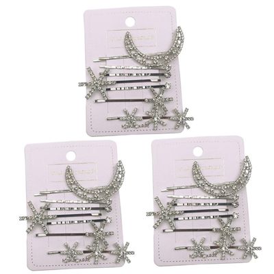 FRCOLOR 21pcs Clips Set Elegant Fashion Hair Accessories for Women and Girls Stylish Decorative Hairpins for Various Hairstyles
