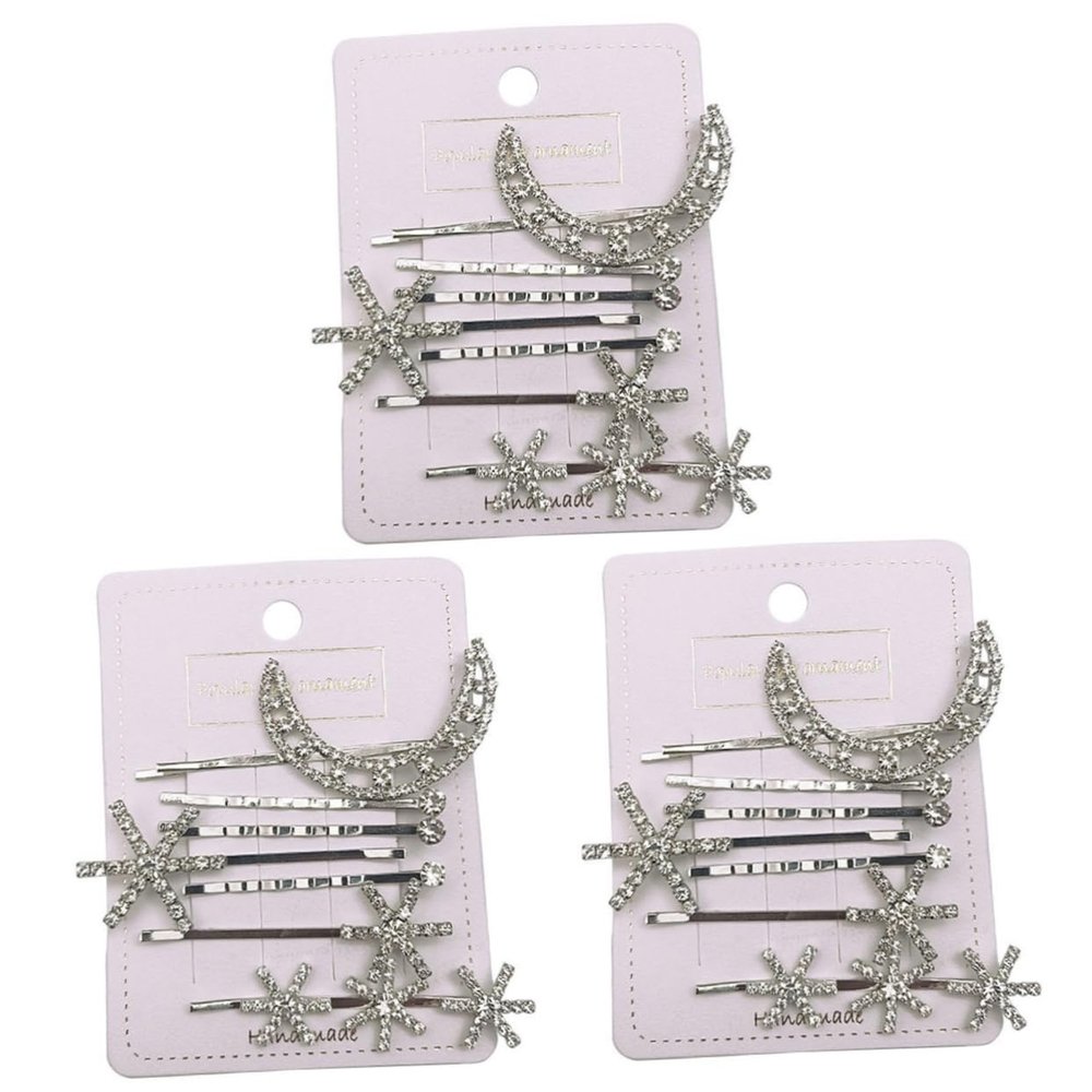 FRCOLOR 21pcs Clips Set Elegant Fashion Hair Accessories for Women and Girls Stylish Decorative Hairpins for Various Hairstyles