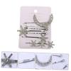 FRCOLOR 21pcs Clips Set Elegant Fashion Hair Accessories for Women and Girls Stylish Decorative Hairpins for Various Hairstyles view 4