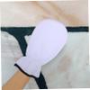 Balacoo 3 Pairs Exfoliating Hand Mask Fingerless Mittens Beauty Care Gloves Hand Moisturizing Gloves Gel Gloves Dry Hands Gloves Skin Care Gloves Hand Use Care Bag White Miss Flannel, Whitex3pcs view 3