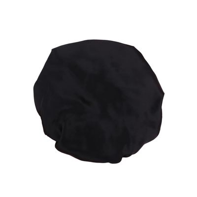 FRCOLOR Silk Sleeping Cap for Women Long Hair Drying Shower Hat Elastic Band Comfortable Satin Bonnet for Home Use